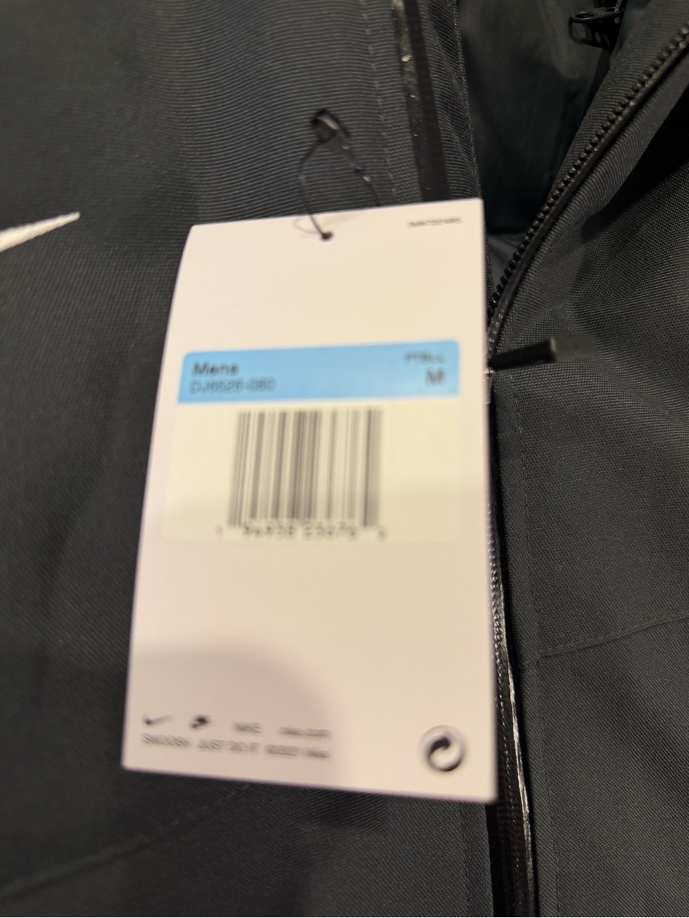 Nike Team Football Storm-FIT Down-Fill Parka Winter Jacket Gray Men's M NWT - Picture 7 of 12